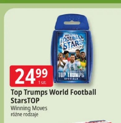 Top Trumps World Football StarsTOP promocja w Leclerc