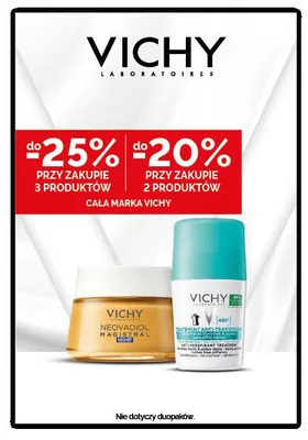 Dezodorant roll-on Vichy Traitement Anti-Transpirant promocja w Ziko Dermo