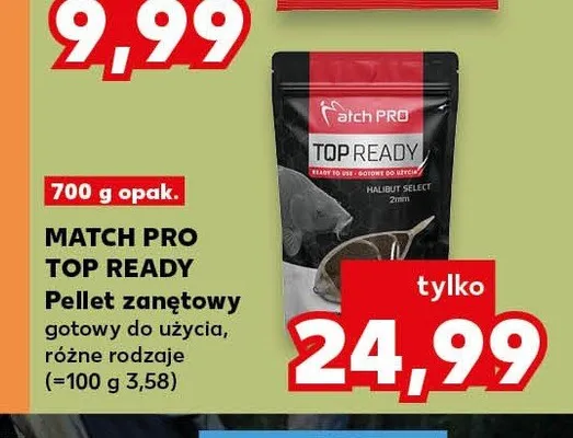 Pellet zanętowy Match Pro Top Ready promocja w Kaufland