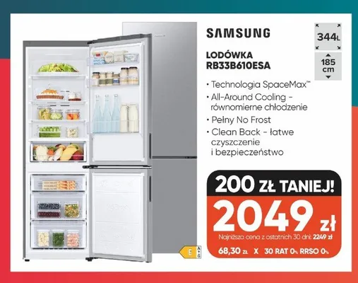 Lodówka Samsung promocja w Max Elektro