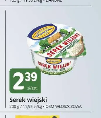 Serek wiejski Włoszczowa promocja w Marketvita