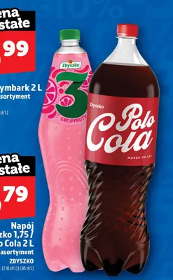 Napój Zbyszko 3 grejpfruty promocja w TOPAZ