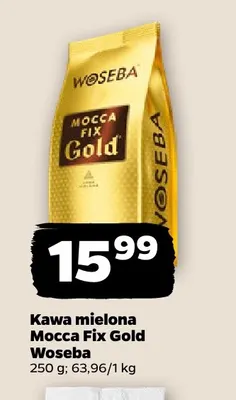 Kawa mielona Mocca Fix Gold Woseba promocja w Netto