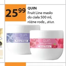 Masło do ciała Fruit Line Quin promocja w Drogerie Laboo