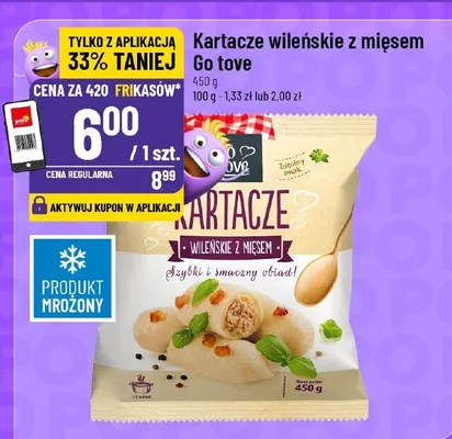 Kartacze wileńskie z mięsem Go tove promocja w POLOmarket