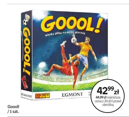 Gra planszowa Goool! promocja w Empik