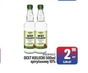 Ocet kielecki spirytusowy 10% Społem Kielce promocja w Tomi Markt