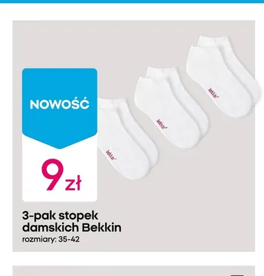 3-pak stopek damskich Bekkin promocja w Pepco