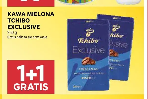 Kawa mielona Tchibo Exclusive promocja w Stokrotka