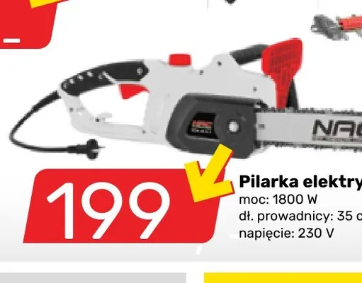 Pilarka elektryczna Nac promocja w Bricomarche