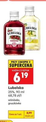 Likier Lubelska gruszkówka promocja w Biedronka