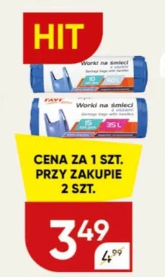 Worki na śmieci z uszami Ravi 60 l promocja w Chata Polska