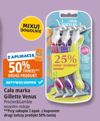 Maszynka jednorazowa Venus 6szt promocja w Leclerc