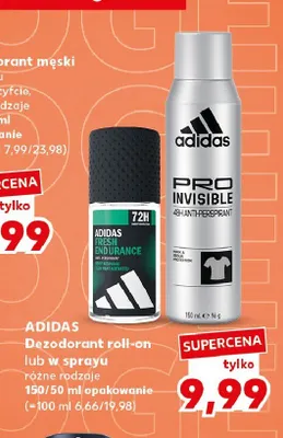 Dezodorant w sprayu Adidas promocja w Kaufland