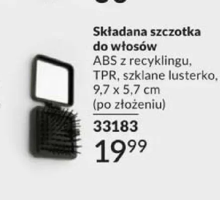 Składana szczotka do włosów Avon promocja w AVON