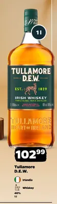 Whiskey Tullamore D.E.W. promocja w Netto