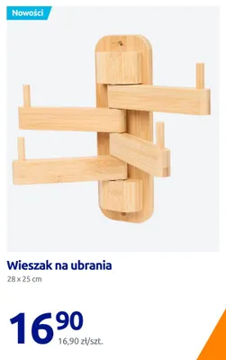 Wieszak na ubrania 28x25 cm promocja w Action