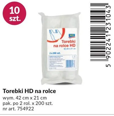 Torebki HD na rolce promocja w Makro