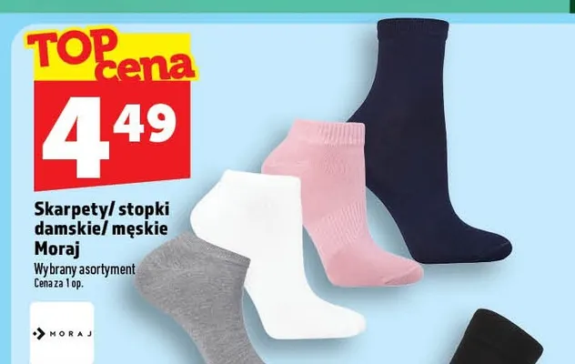 Skarpety męskie Moraj promocja w TOPAZ