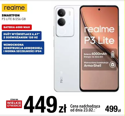 Smartfon P3 Lite 8/256 GB promocja w RTV EURO AGD