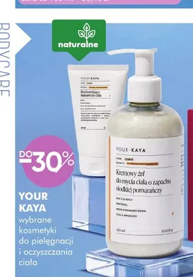 Kosmetyki do pielęgnacji i oczyszczania ciała Your Kaya promocja w Super-Pharm