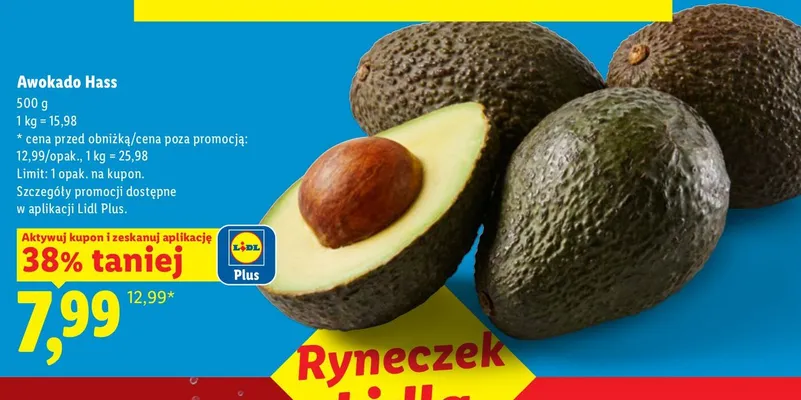 Awokado Hass promocja w Lidl
