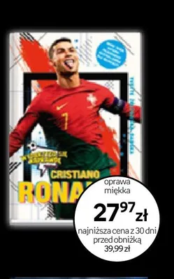 Książka Cristiano Ronaldo promocja w Empik