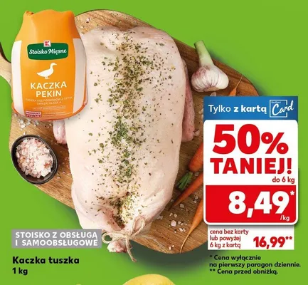 Kaczka tuszka promocja w Kaufland