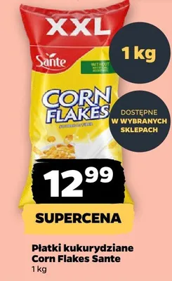 Płatki kukurydziane Corn Flakes promocja w Netto