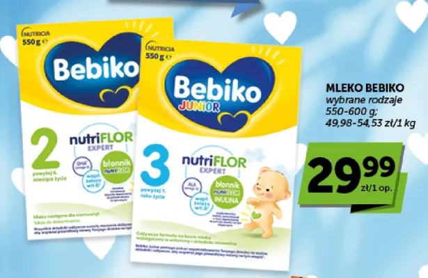 Mleko Bebiko 2 NutriFlor Expert promocja w ABC