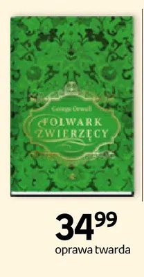 Książka Folwark Zwierzęcy oprawa twarda promocja w Empik