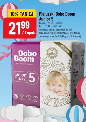 Pieluszki Junior 5 promocja w POLOmarket