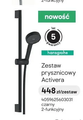 Zestaw prysznicowy hansgrohe Activera promocja w Castorama