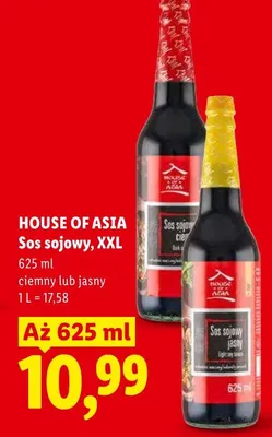 Sos sojowy ciemny HOUSE OF ASIA XXL promocja w Lidl