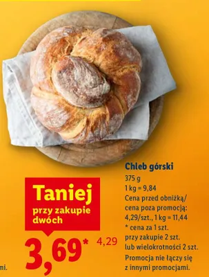 Chleb górski promocja w Lidl
