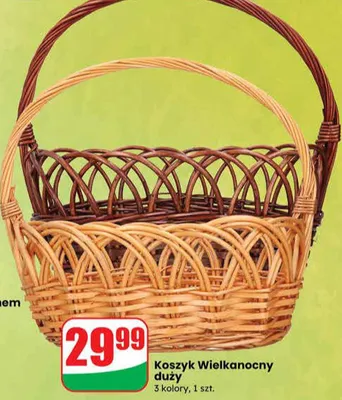 Koszyk Wielkanocny duży promocja w Dino