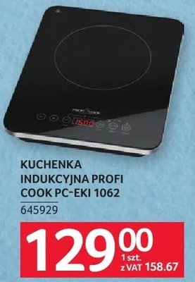 Kuchenka indukcyjna PROFI COOK PC-EKI 1062 promocja w Selgros