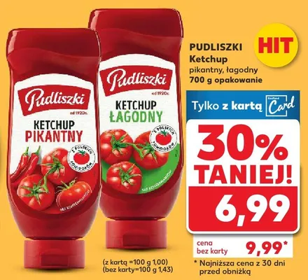 Ketchup łagodny promocja w Kaufland