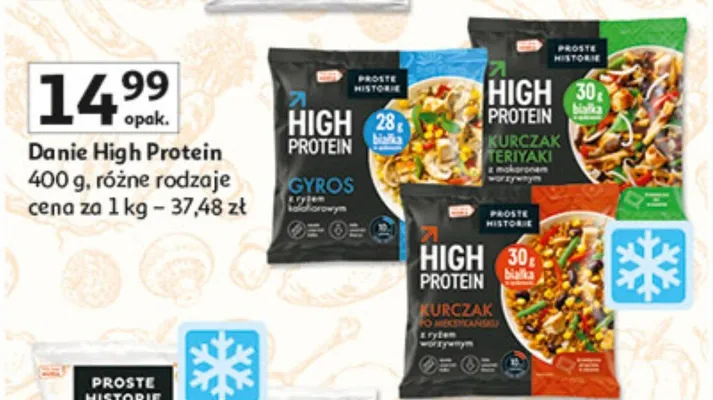 Danie High Protein wybrane rodzaje promocja w Auchan