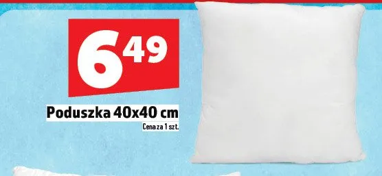 Poduszka 40x40 cm promocja w TOPAZ