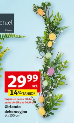 Girlanda dekoracyjna promocja w Auchan
