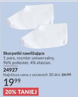 Skarpetki nawilżające promocja w AVON