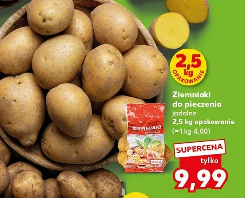 Ziemniaki do pieczenia jadalne promocja w Kaufland