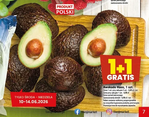 Awokado Hass promocja w Twój Market