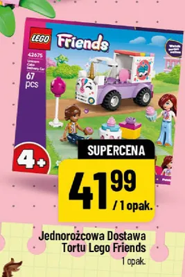 Klocki LEGO Friends Jednorożcowa dostawa tortu promocja w POLOmarket