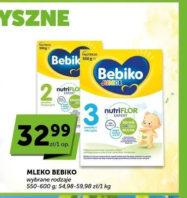 Mleko następne Bebiko 2 promocja w Euro Sklep