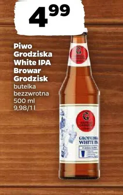 Piwo Grodziska White IPA Browar Grodzisk promocja w Netto