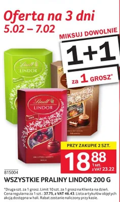 Praliny promocja w Selgros