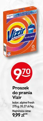Proszek do prania Vizir kolor alpine fresh promocja w Żabka