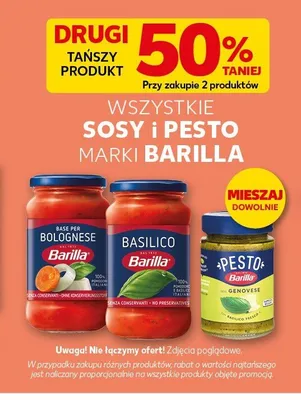Sos Basilico Barilla promocja w Kaufland